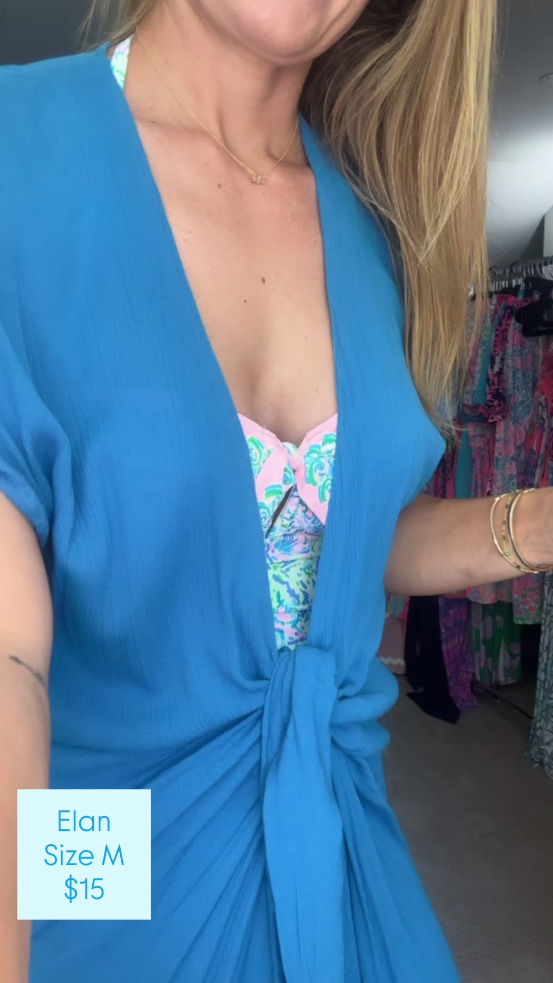 Elan Swimsuit Coverup- size Medium