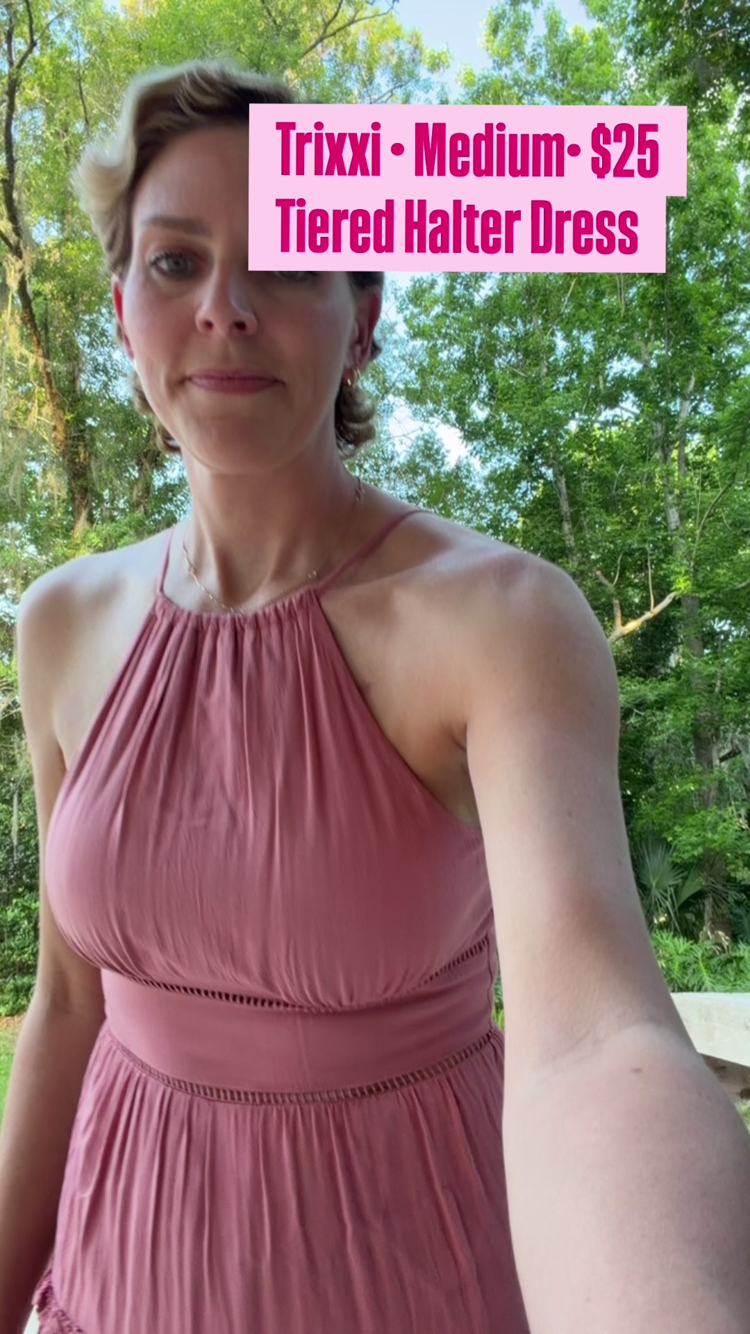 TRIXXI Halter Dress